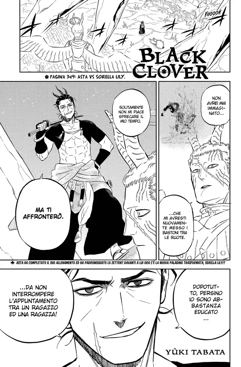 Black Clover Capitolo 349 page 2