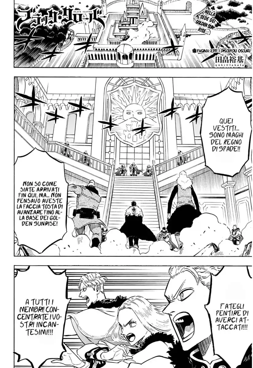 Black Clover Capitolo 235 page 3