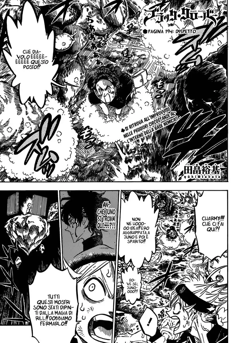 Black Clover Capitolo 194 page 2