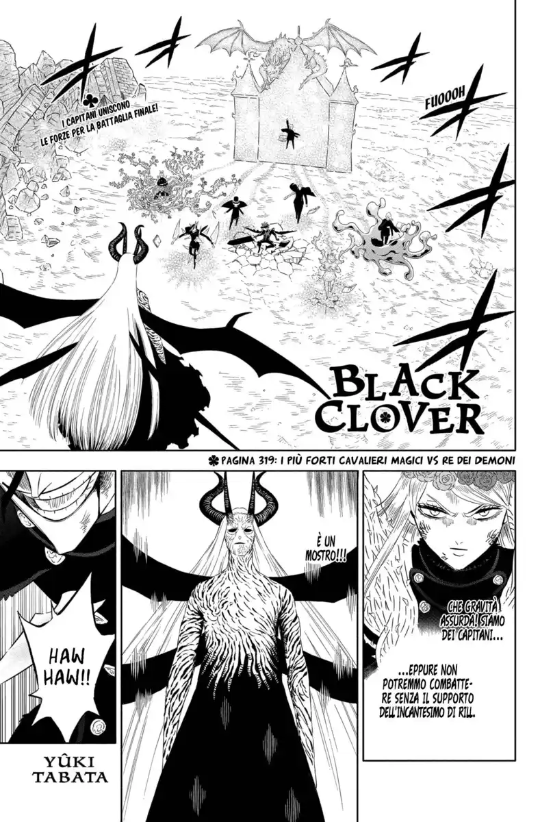 Black Clover Capitolo 319 page 2