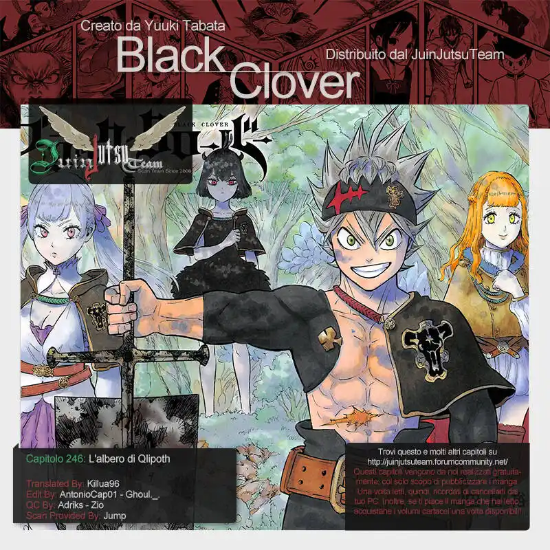 Black Clover Capitolo 246 page 1