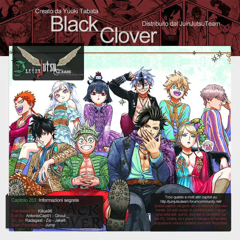 Black Clover Capitolo 263 page 1