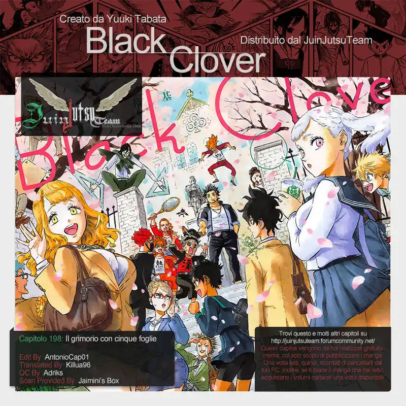 Black Clover Capitolo 198 page 1