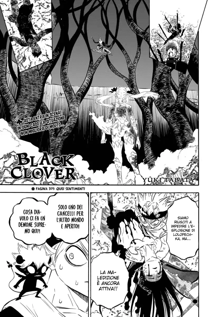 Black Clover Capitolo 301 page 2