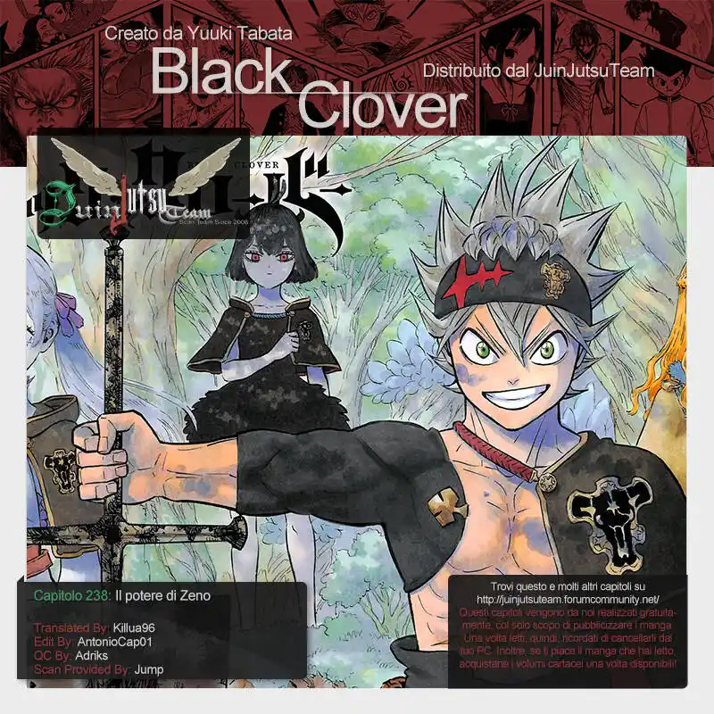 Black Clover Capitolo 238 page 1