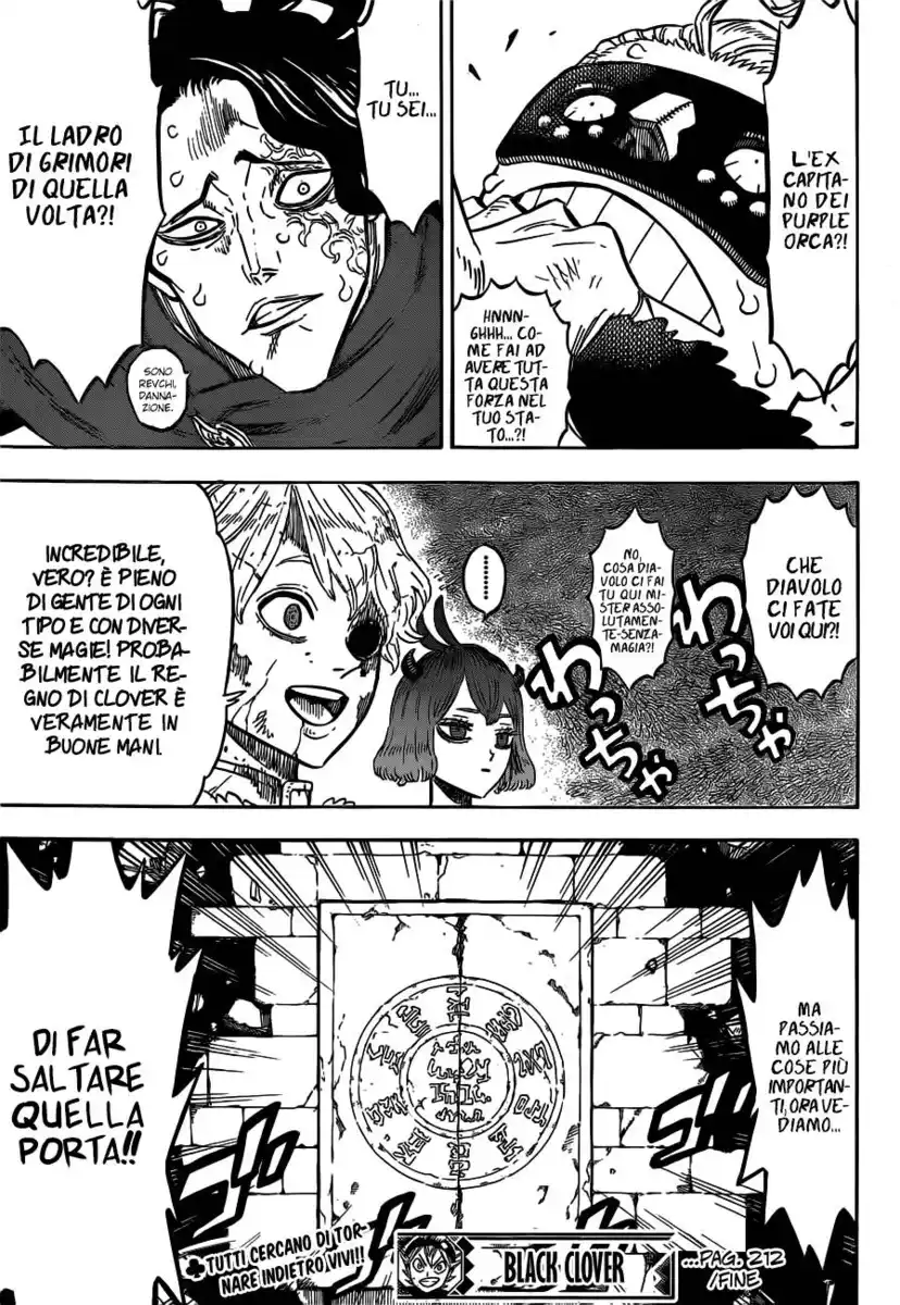 Black Clover Capitolo 212 page 16