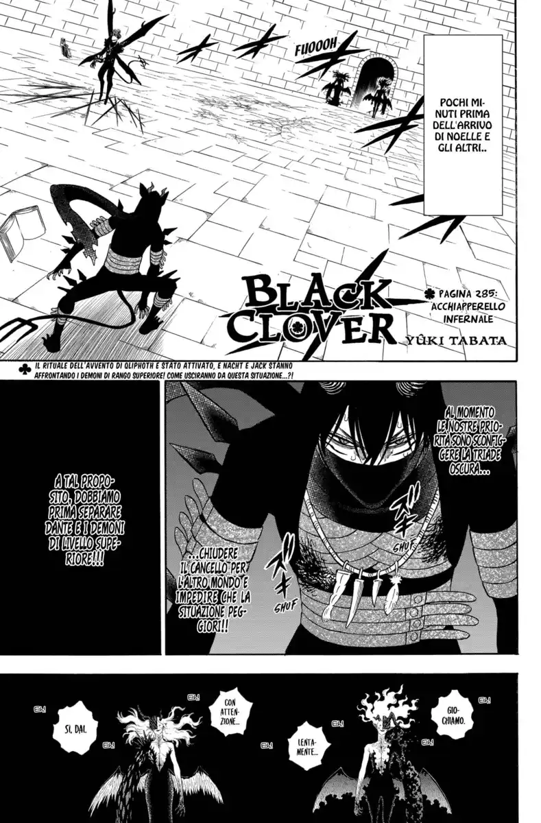 Black Clover Capitolo 285 page 2