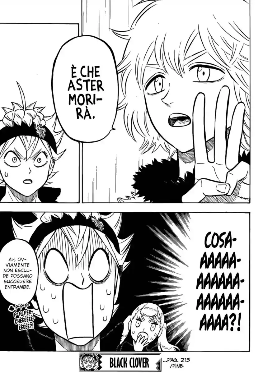 Black Clover Capitolo 215 page 12