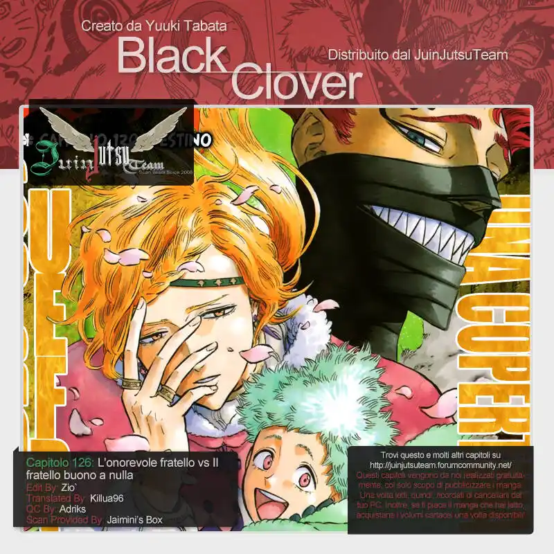 Black Clover Capitolo 126 page 1