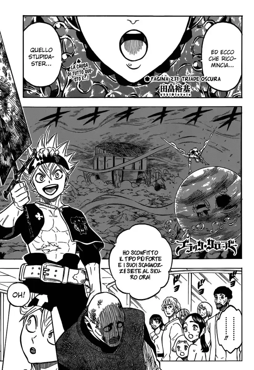 Black Clover Capitolo 231 page 2