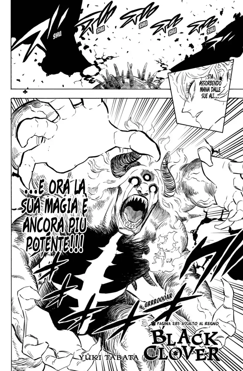 Black Clover Capitolo 281 page 3