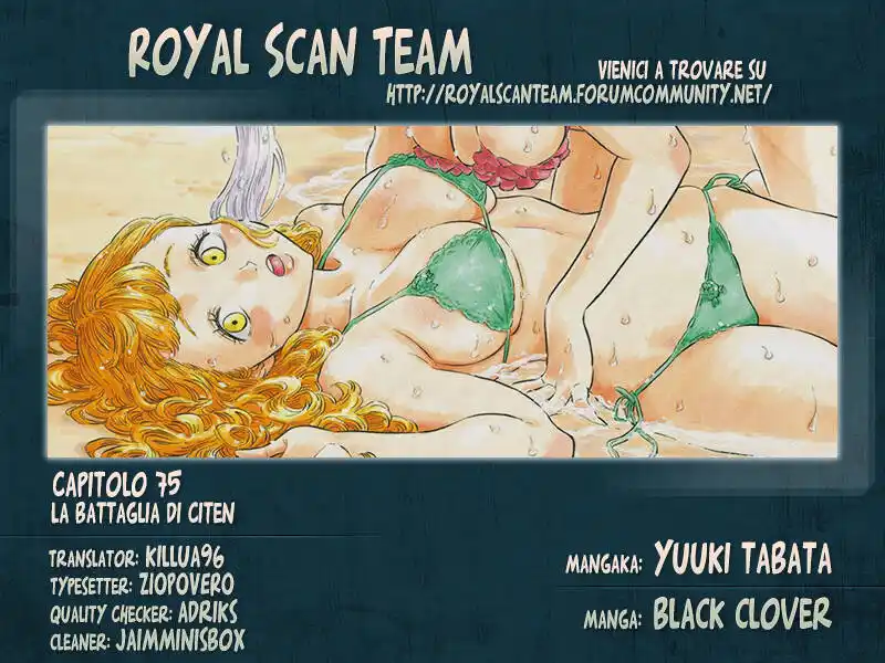 Black Clover Capitolo 75 page 4