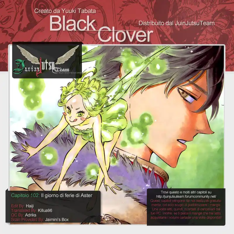 Black Clover Capitolo 102 page 1