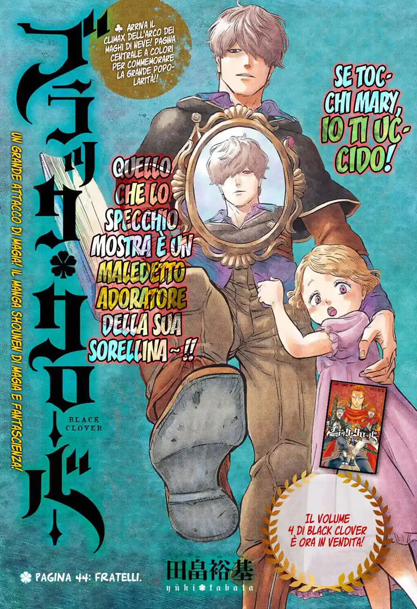 Black Clover Capitolo 44 page 1