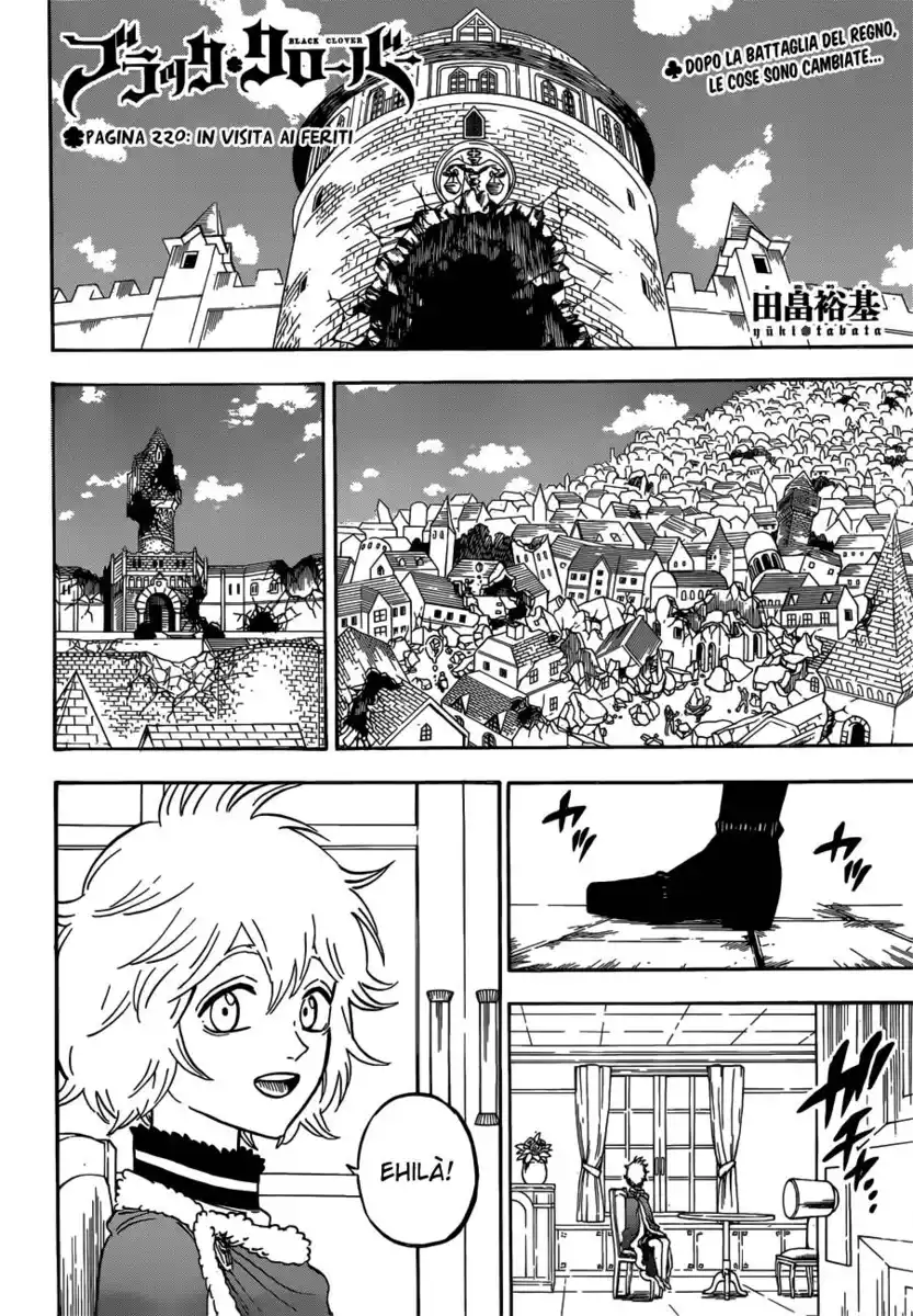 Black Clover Capitolo 220 page 3