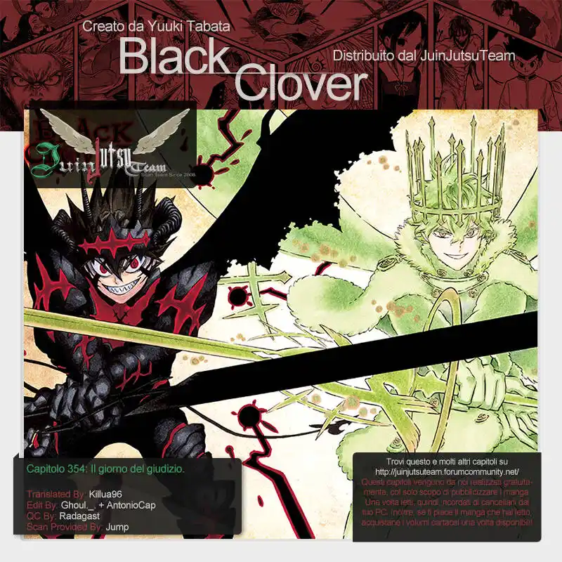 Black Clover Capitolo 354 page 1