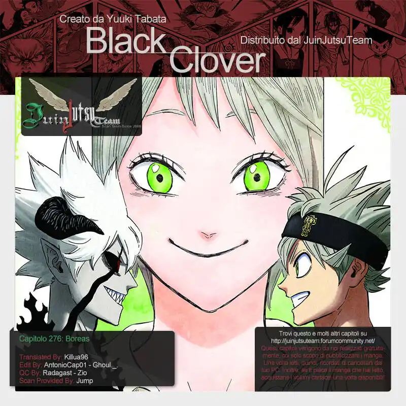 Black Clover Capitolo 276 page 1