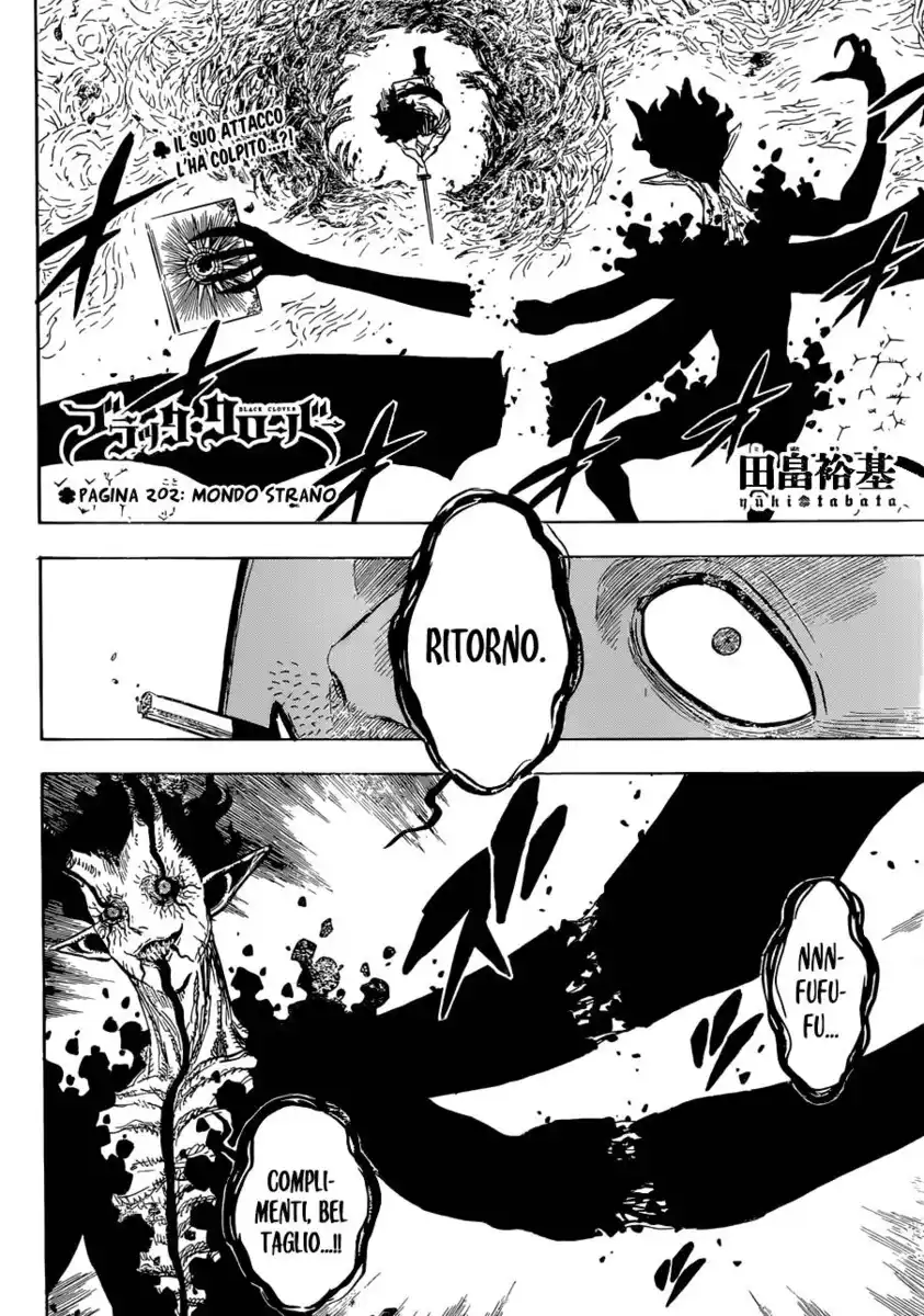 Black Clover Capitolo 202 page 3