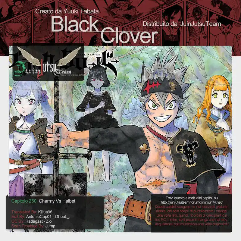 Black Clover Capitolo 250 page 1