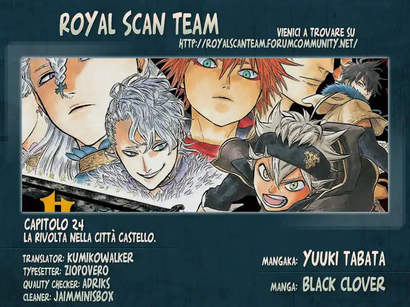 Black Clover Capitolo 24 page 6