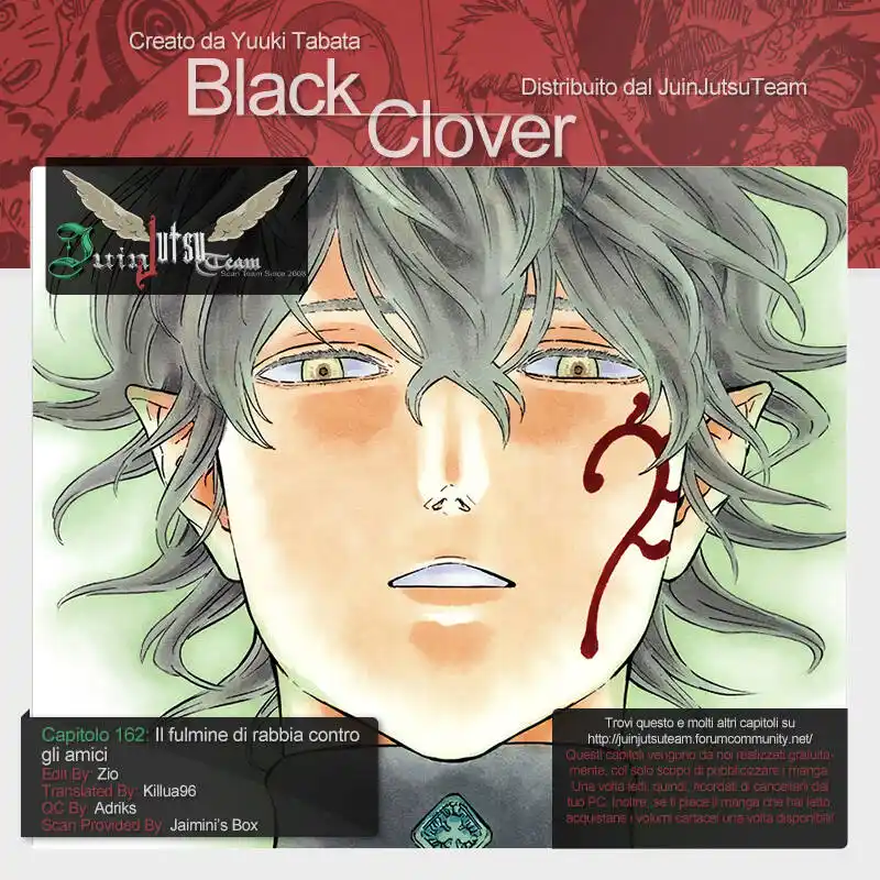 Black Clover Capitolo 162 page 1