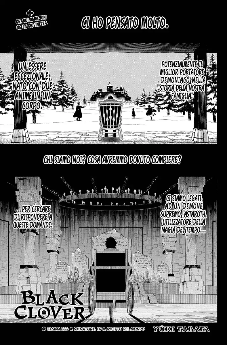 Black Clover Capitolo 333 page 2