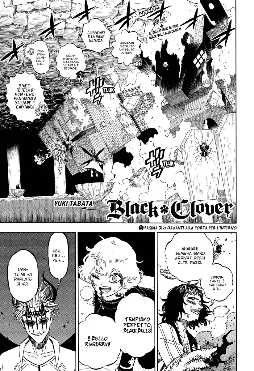 Black Clover Capitolo 312 page 2