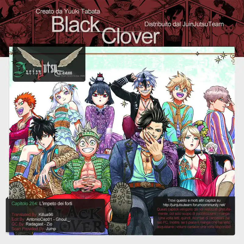 Black Clover Capitolo 264 page 1