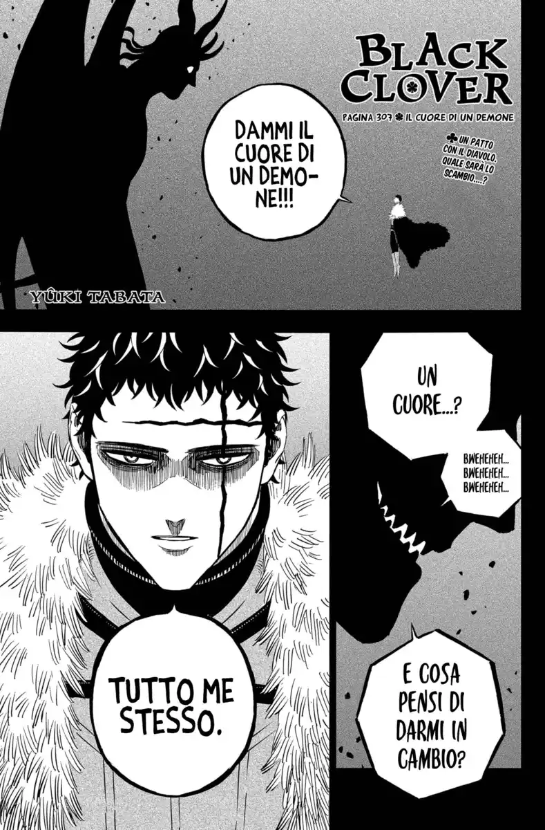 Black Clover Capitolo 307 page 2