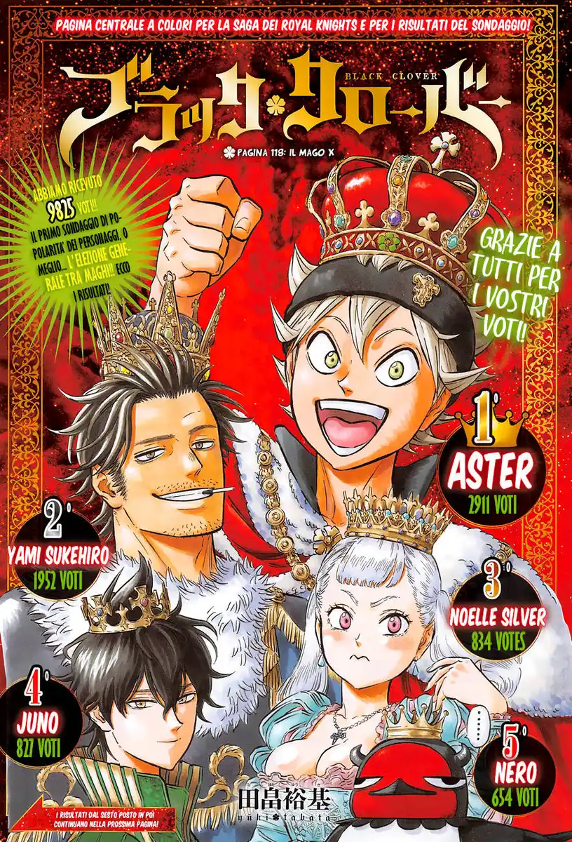 Black Clover Capitolo 118 page 2