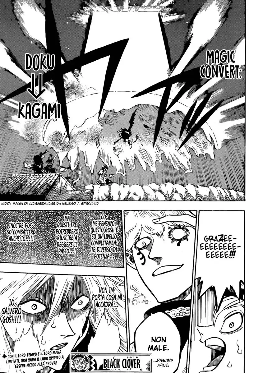 Black Clover Capitolo 187 page 14