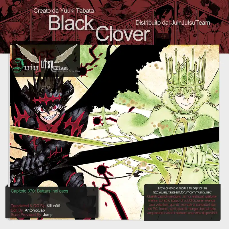 Black Clover Capitolo 370 page 1