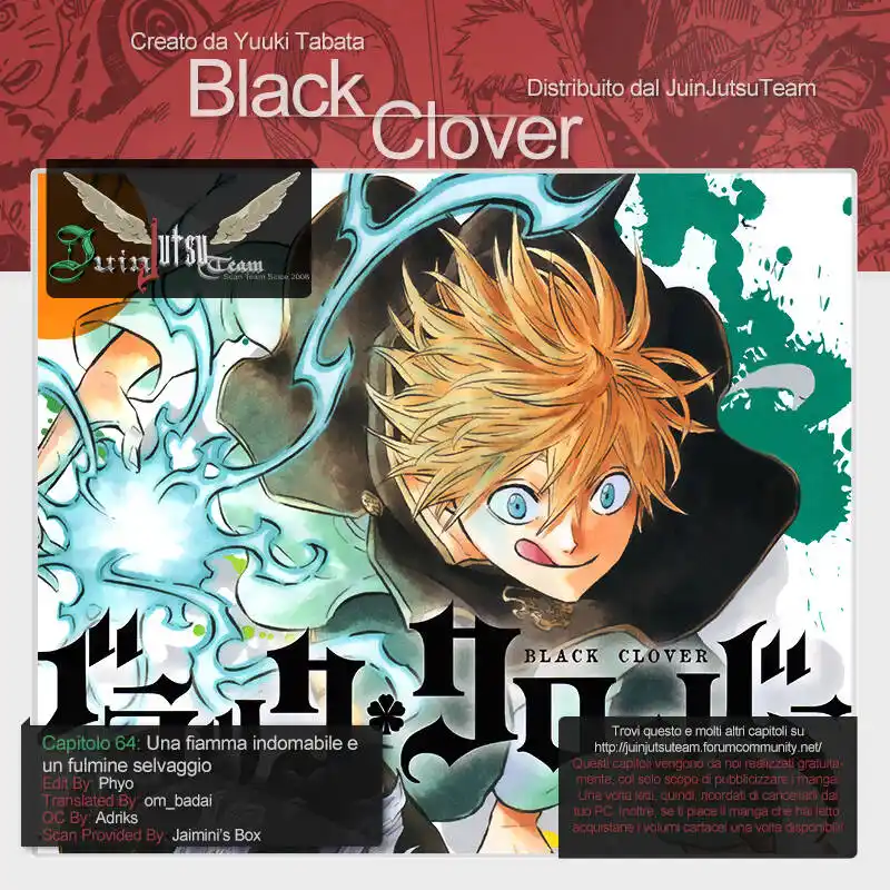 Black Clover Capitolo 64 page 1