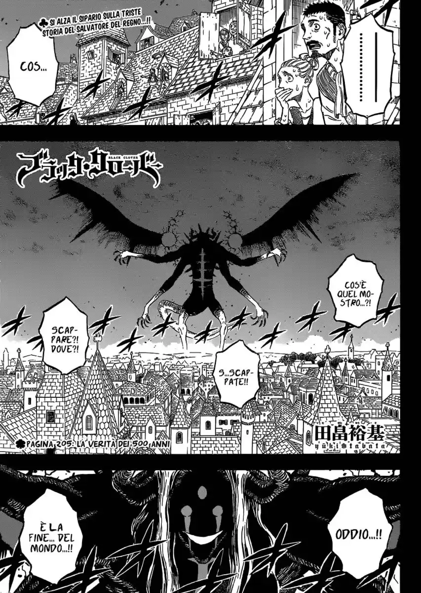 Black Clover Capitolo 205 page 2