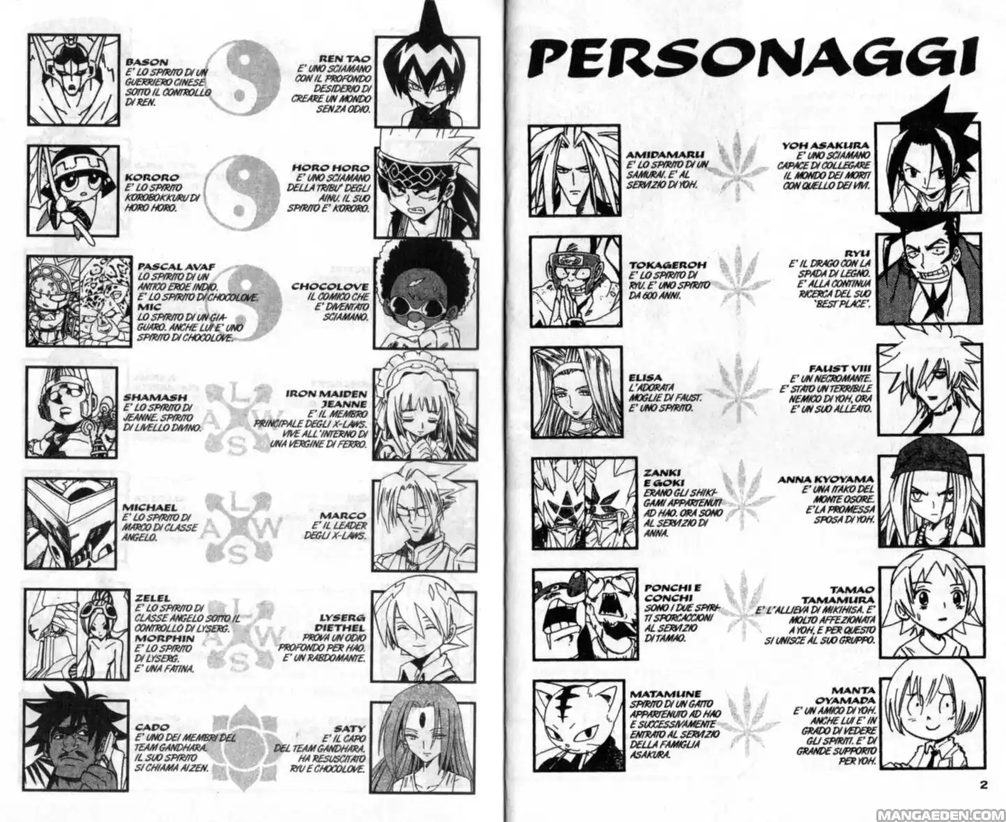 Shaman King Capitolo 262 page 2