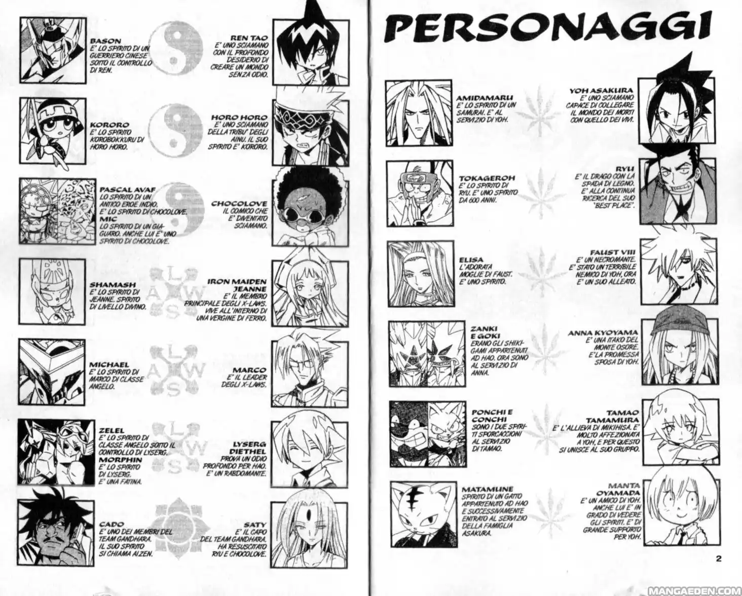 Shaman King Capitolo 278 page 2