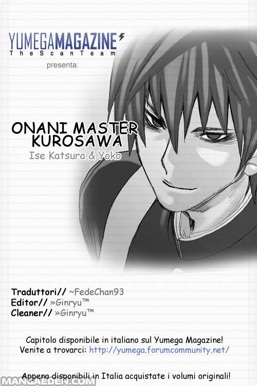 Onani Master Kurosawa Capitolo 24 page 1