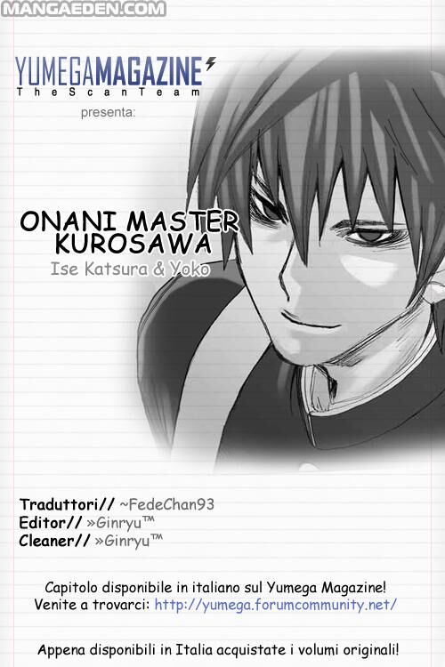 Onani Master Kurosawa Capitolo 25 page 1