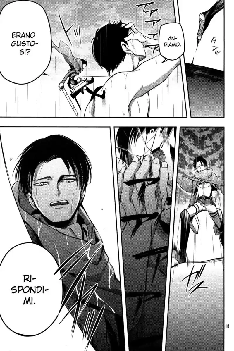 Shingeki no Kyojin Gaiden - Kuinaki Sentaku Capitolo 08 page 13