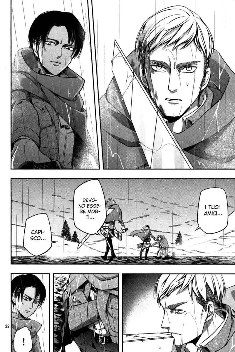 Shingeki no Kyojin Gaiden - Kuinaki Sentaku Capitolo 08 page 22