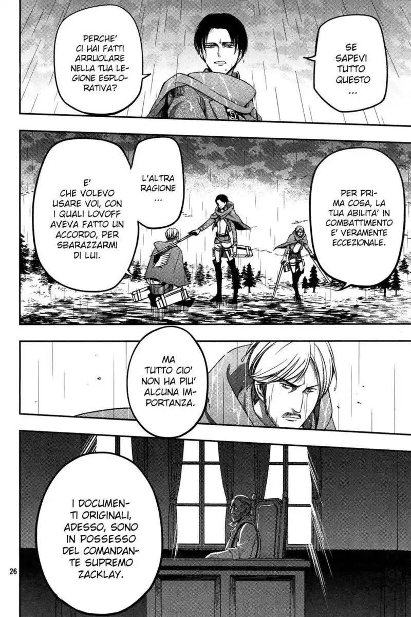 Shingeki no Kyojin Gaiden - Kuinaki Sentaku Capitolo 08 page 26