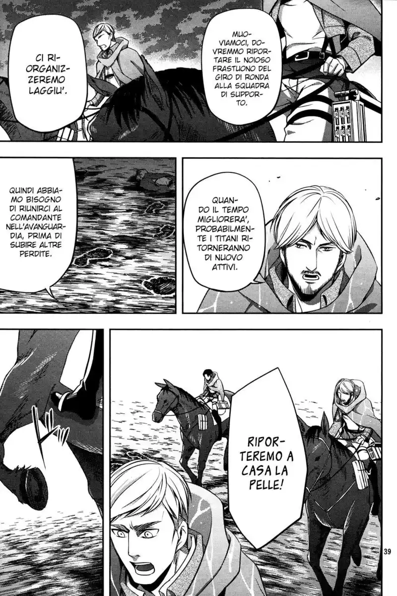 Shingeki no Kyojin Gaiden - Kuinaki Sentaku Capitolo 08 page 39