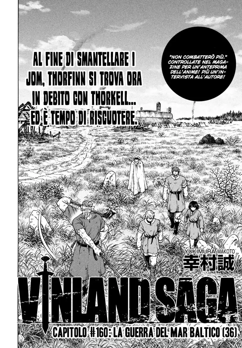 Vinland Saga Capitolo 160 page 3