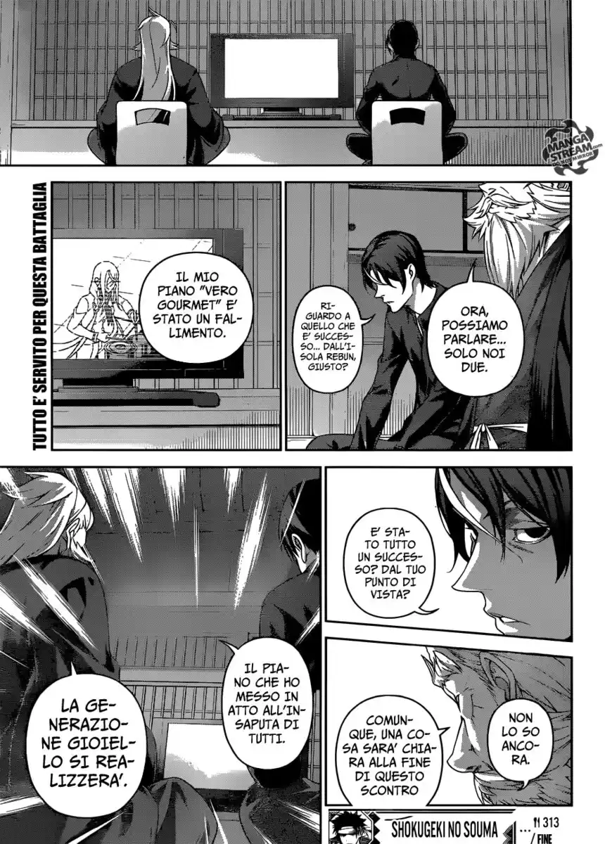 Shokugeki no Soma Capitolo 313 page 18