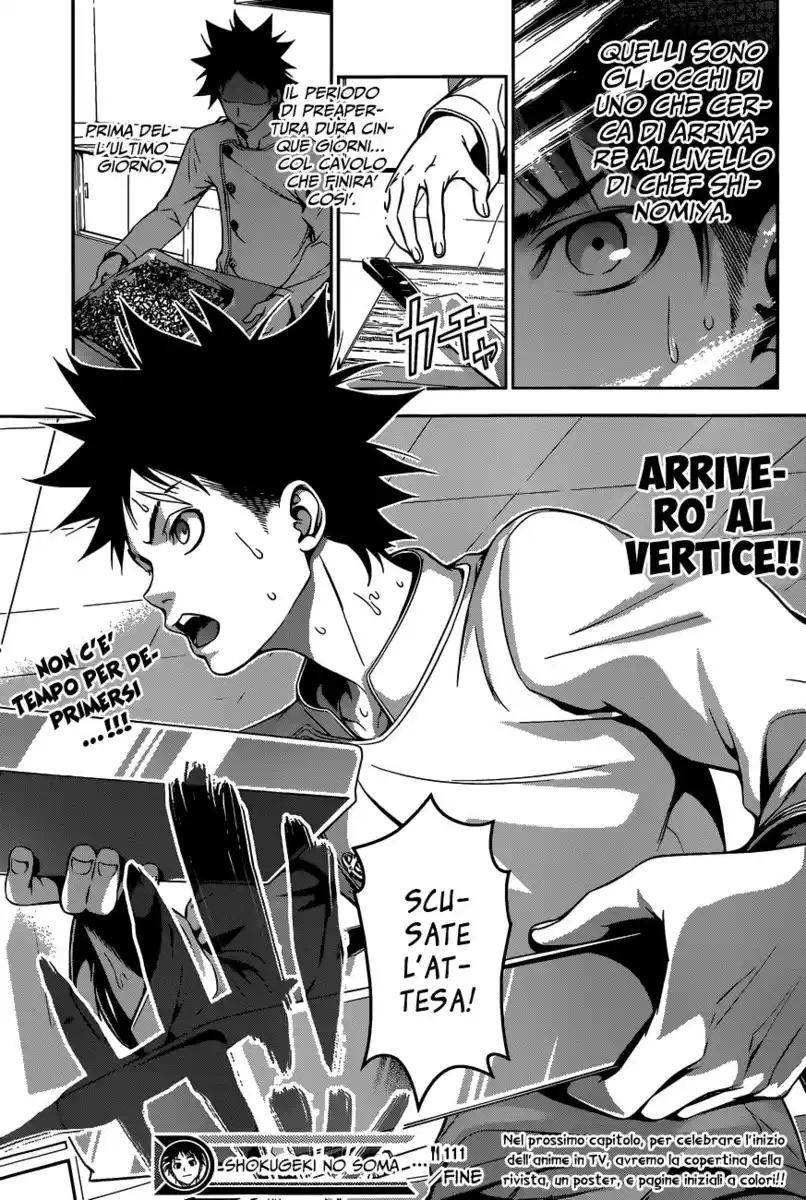 Shokugeki no Soma Capitolo 111 page 19