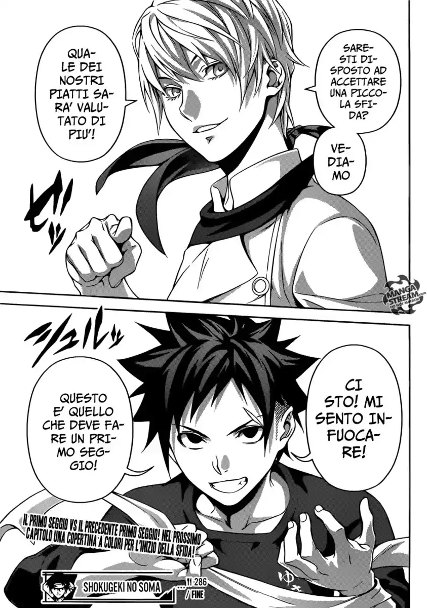 Shokugeki no Soma Capitolo 286 page 20