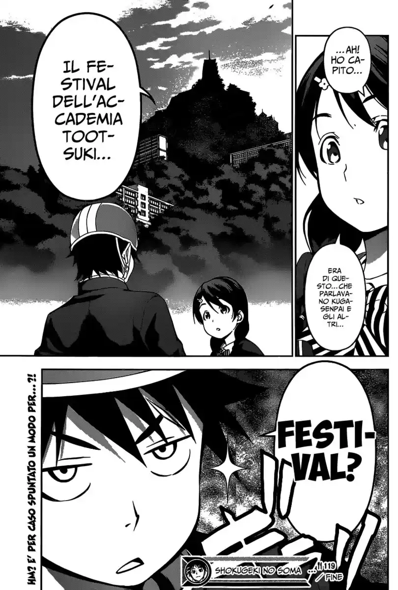 Shokugeki no Soma Capitolo 119 page 18