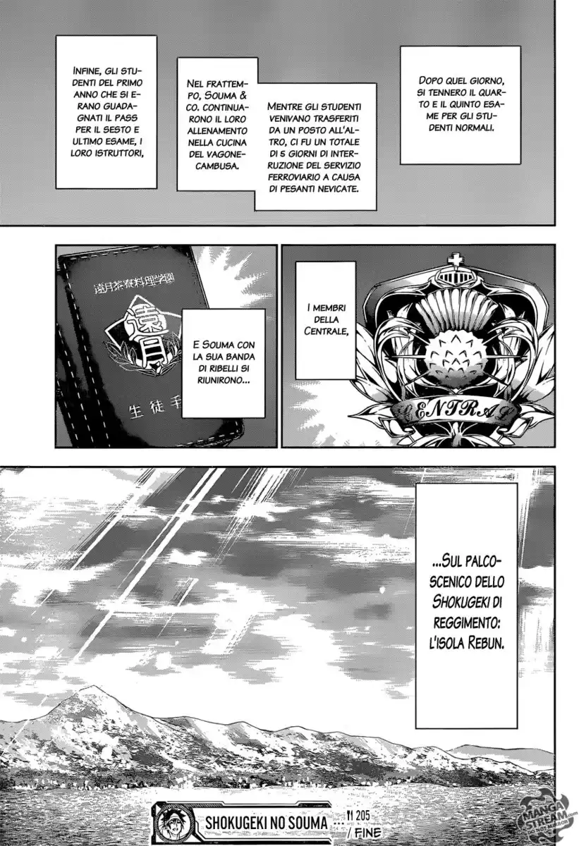 Shokugeki no Soma Capitolo 205 page 18