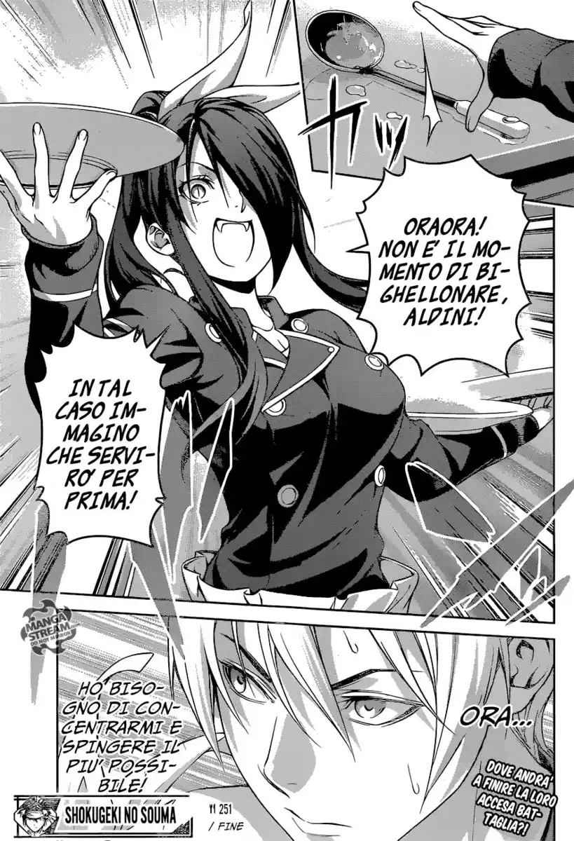 Shokugeki no Soma Capitolo 251 page 19