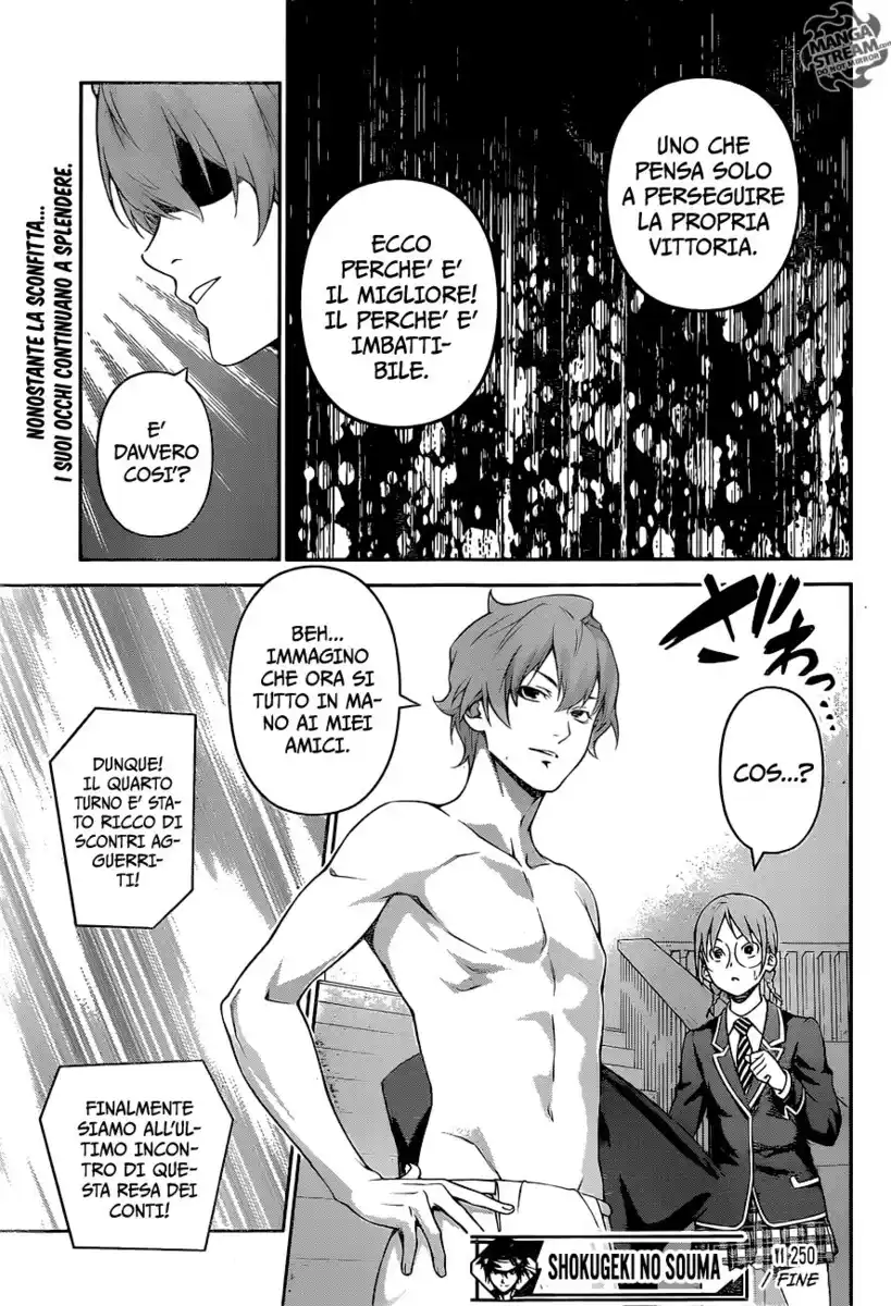 Shokugeki no Soma Capitolo 250 page 18